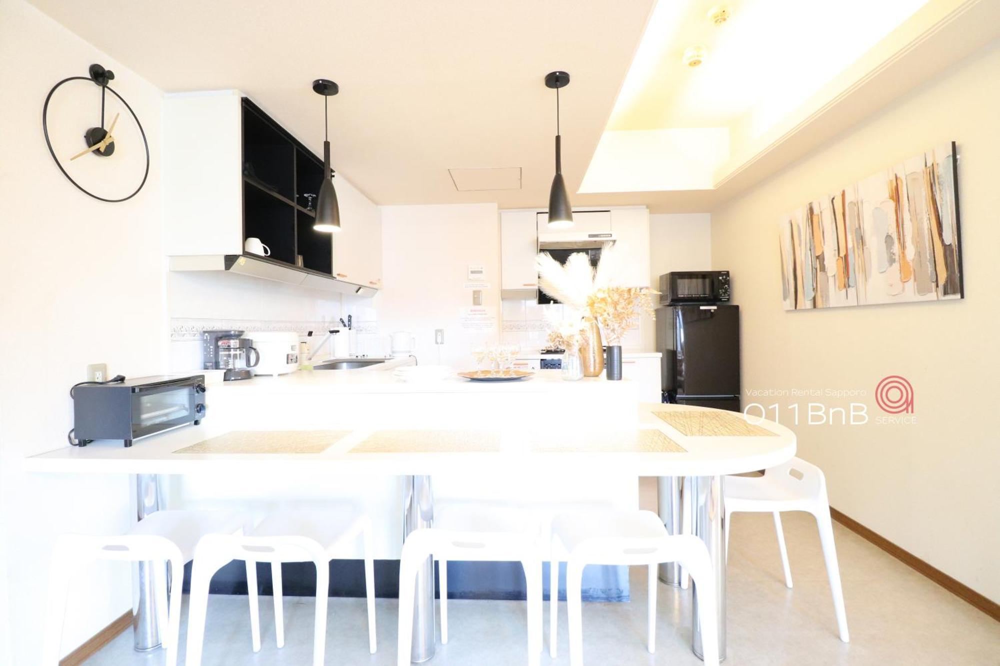 Nk Bld4F Sapporo 3Ldk 3Br 1 Floor 1 Room Buitenkant foto